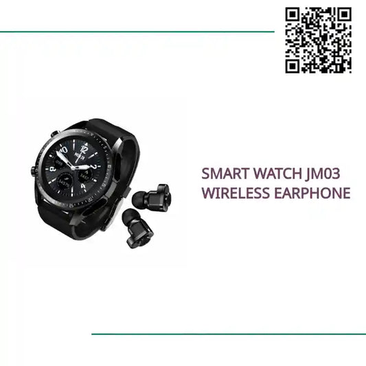 Smart Watch JM03 Wireless Earphone by@Outfy
