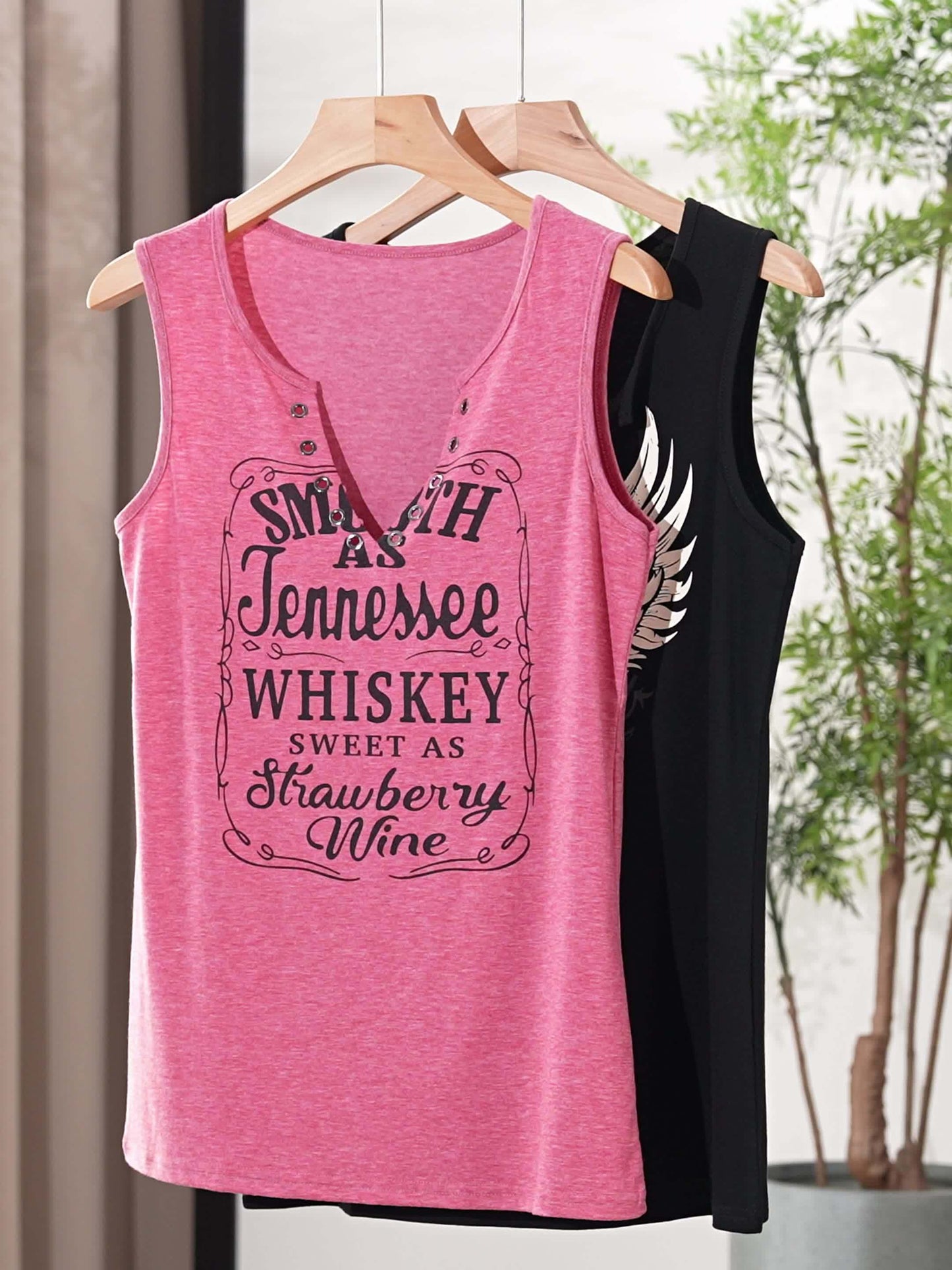 V-Neck Sleeveless Tank Top