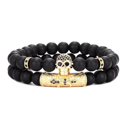 Classic Black Beads 2pc/Set LMH Beauty