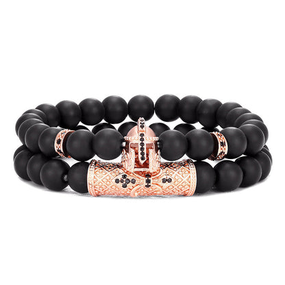 Classic Black Beads 2pc/Set LMH Beauty