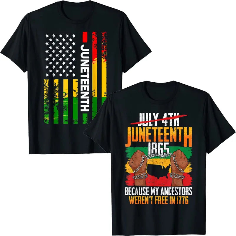 Juneteenth Heartbeat  Of Black History  T-Shirts