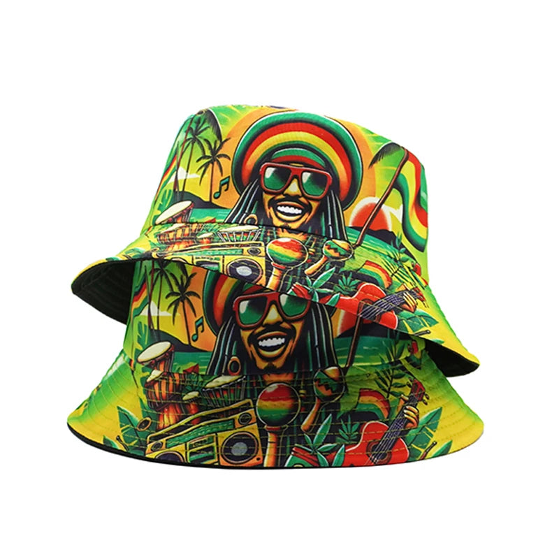 Bocca Rasta Styles Bucket Hat