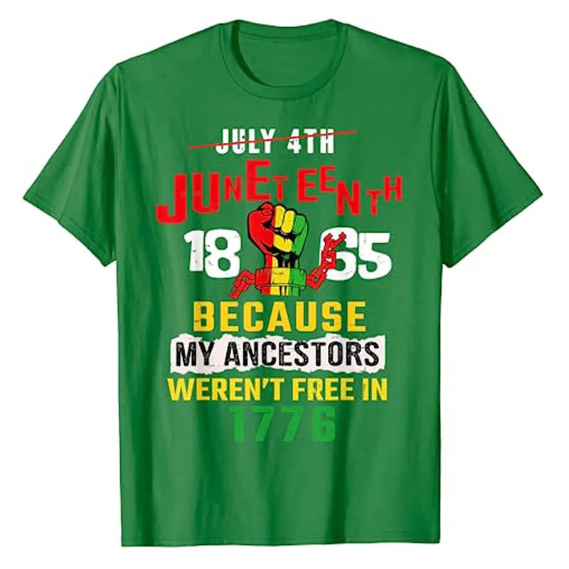 Juneteenth T-Shirt,  Black Freedom Day