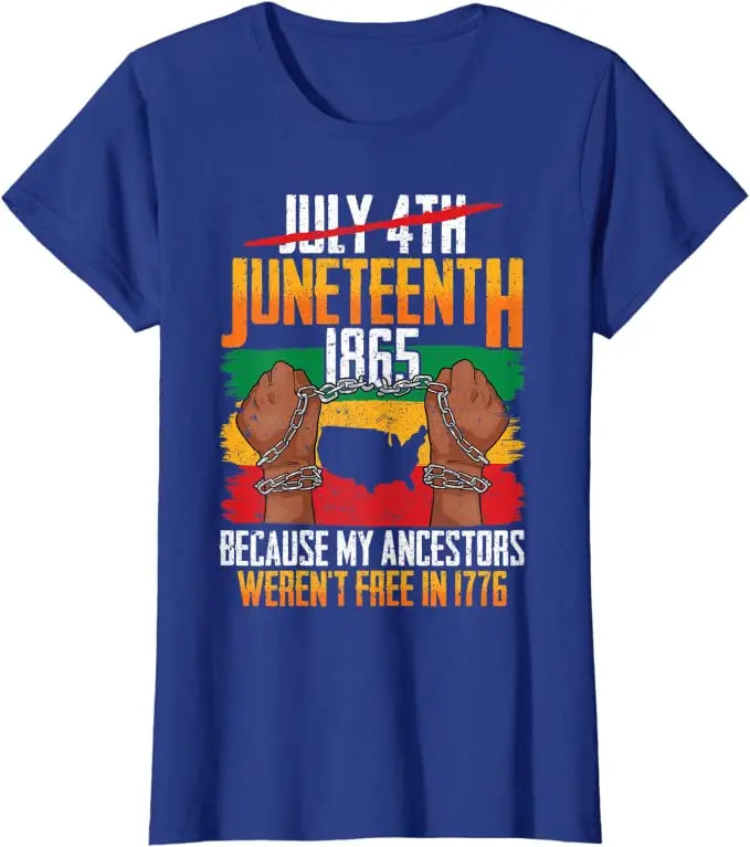 Juneteenth Heartbeat  Of Black History  T-Shirts