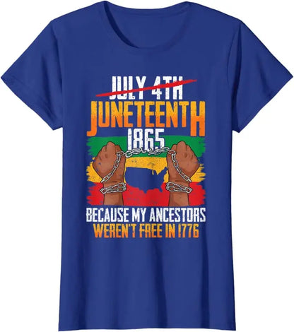 Juneteenth Heartbeat  Of Black History  T-Shirts