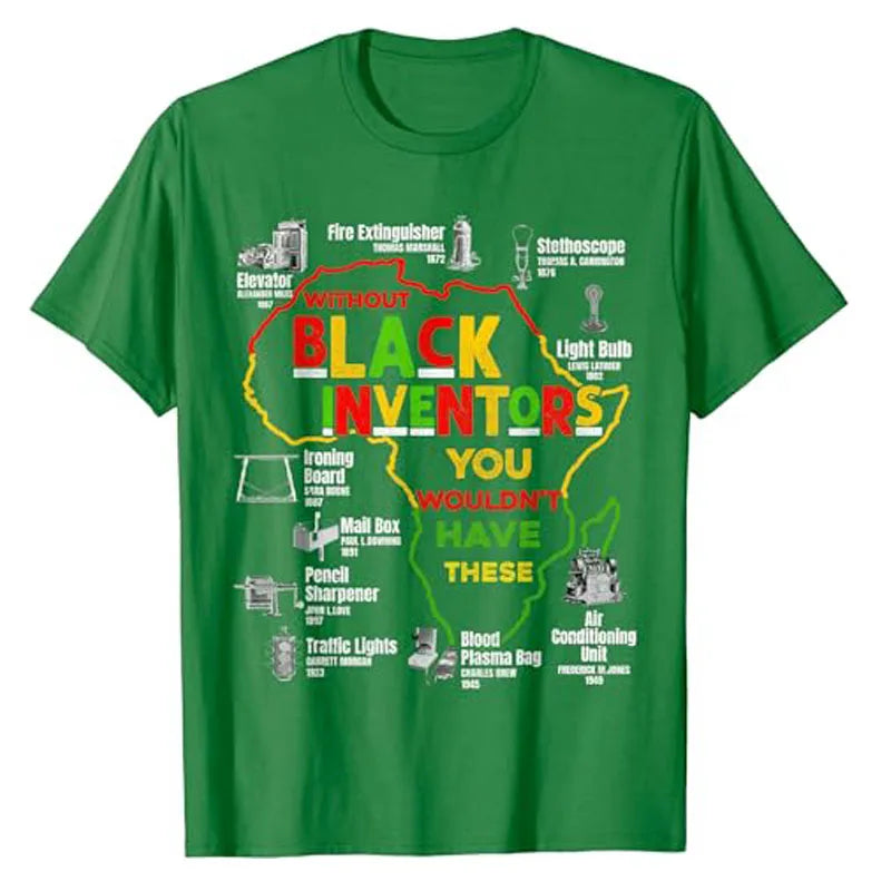 Black Inventors, Black History T-Shirts