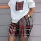 Women Casual Short Sleeve Shorts Two Pieces Set LMH Beauty