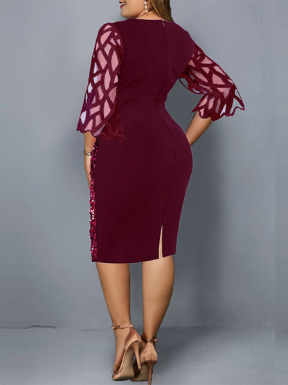 Women's Sequin Design Dress