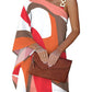 Women's Fashion Print Sexy Diagonal Neck Strapless Dress