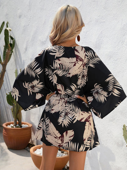 Women's Woven Flower Casual Dress