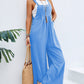 Women's Solid Color Casual Bib Trousers