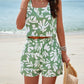 Women's Casual Printed Short Suit