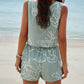 Women's Casual Printed Short Suit