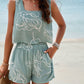 Women's Casual Printed Short Suit
