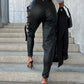 Women's Fashion Slim Fit PU Leather Waist Leg Pants Pockets