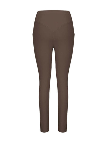 Women's High Waist Hip Pocket Yoga Pants
