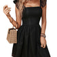Women's Sexy Hollow Backless Suspender Dress