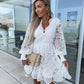 Women's Sexy Hollow Lace Dress