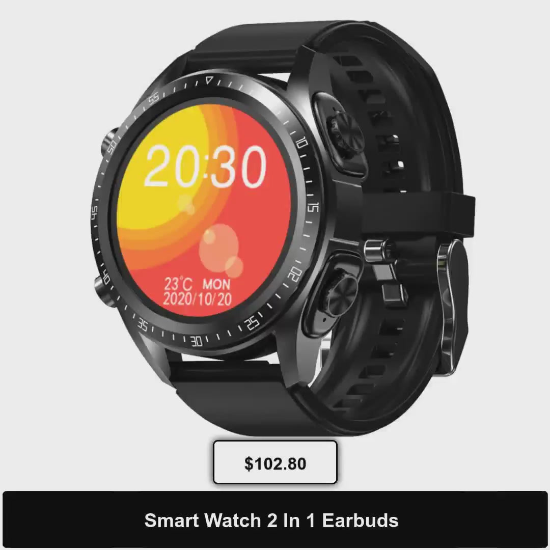 Smart Watch 2 In 1 Earbuds by@Vidoo