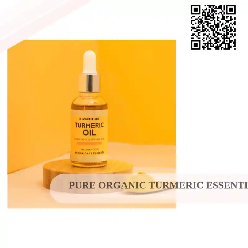 Pure Organic Turmeric Essential Oil And Turmeric Cream For Skin by@Outfy