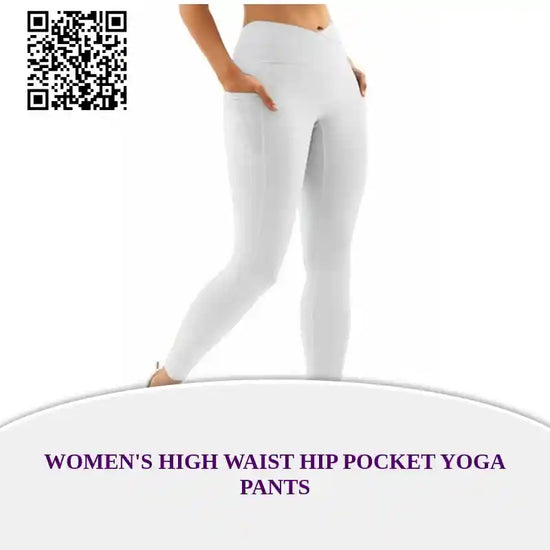 Women&#039;s High Waist Hip Pocket Yoga Pants by@Outfy