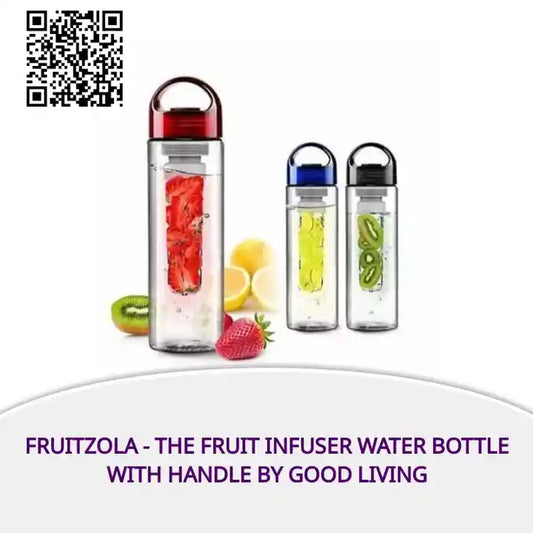 Fruitzola - The Fruit Infuser Water Bottle with Handle by Good Living by@Outfy