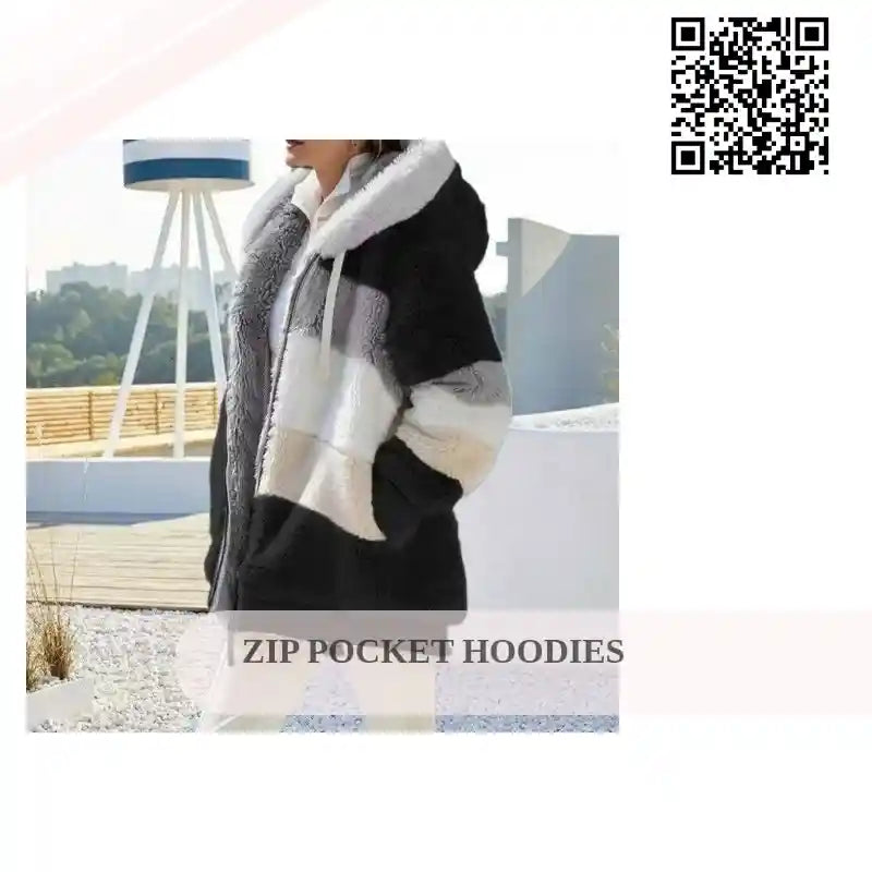 Zip Pocket Hoodies by@Outfy
