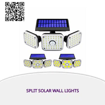 Split Solar Wall Lights by@Outfy
