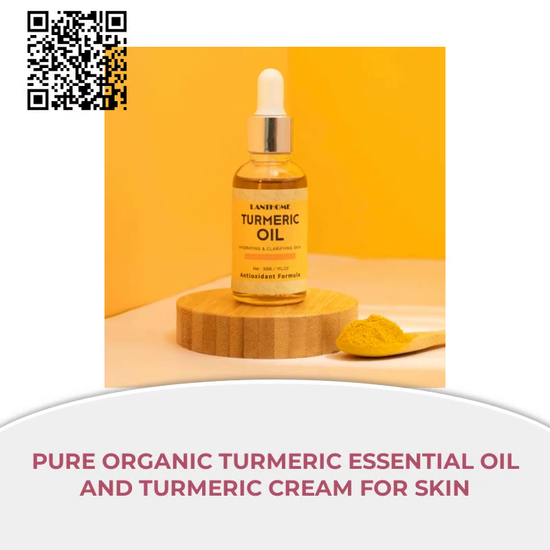 Pure Organic Turmeric Essential Oil And Turmeric Cream For Skin by@Outfy