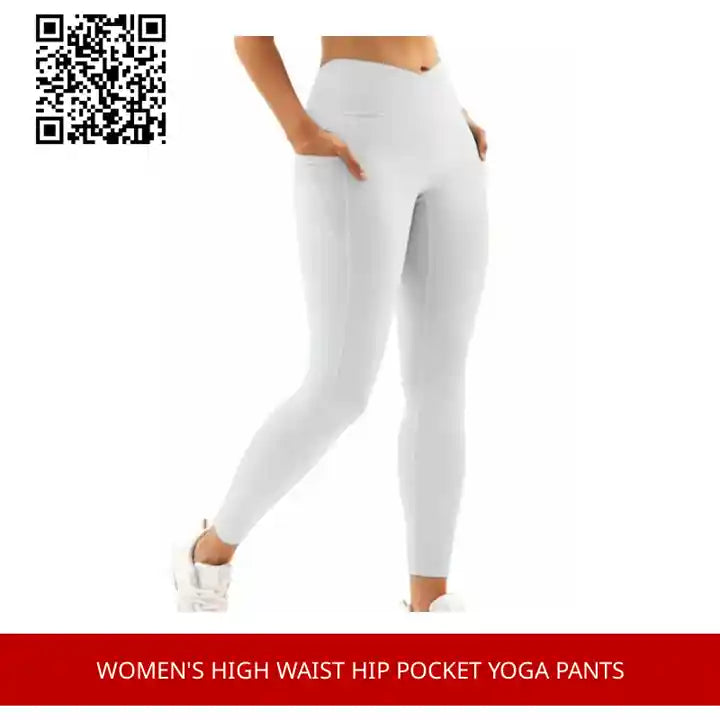 Women&#039;s High Waist Hip Pocket Yoga Pants by@Outfy