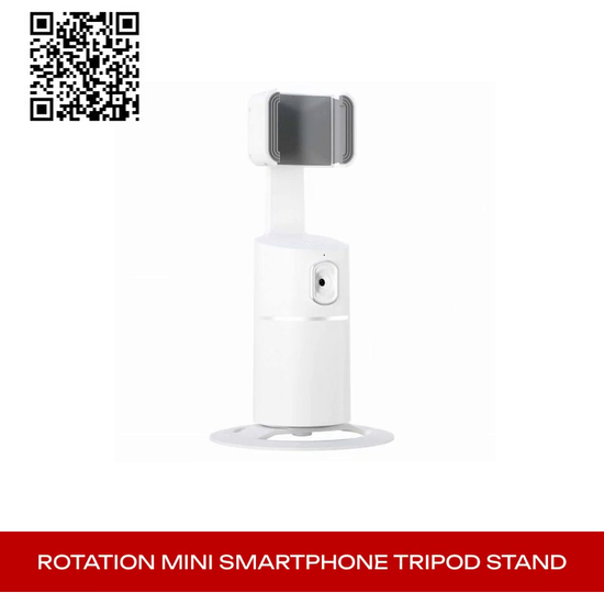 Rotation Mini Smartphone Tripod Stand by@Outfy