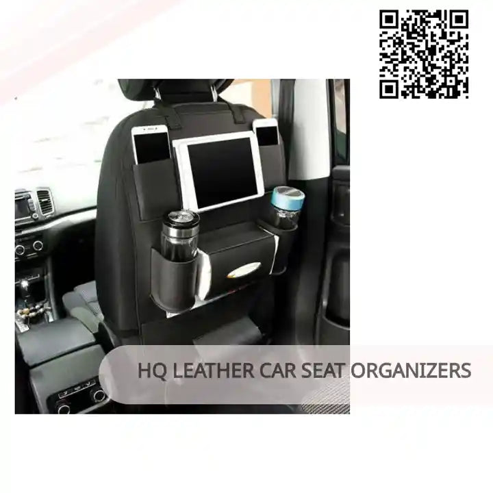 HQ Leather Car Seat Organizers by@Outfy