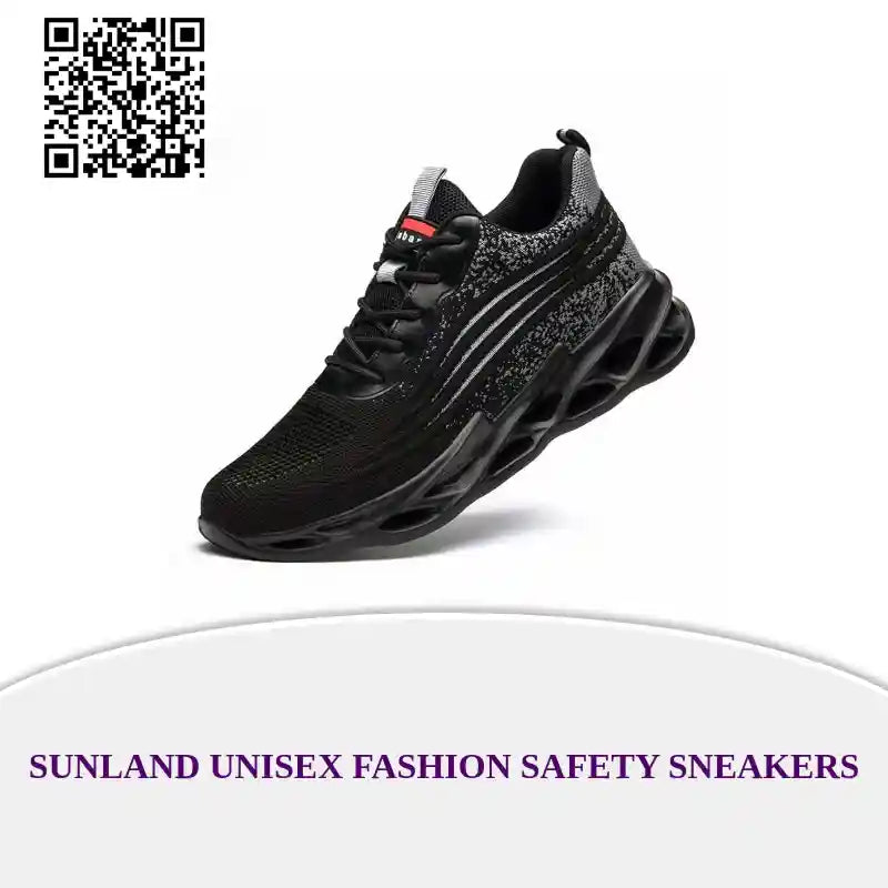 Sunland Unisex Fashion Safety Sneakers by@Outfy